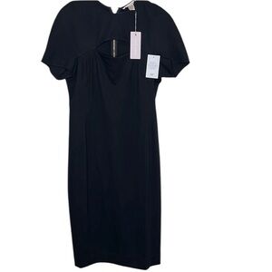 NWT Rachel Parcell Black Cutout Full Zip Bodycon Dress Women Size XXL BLEMISH
